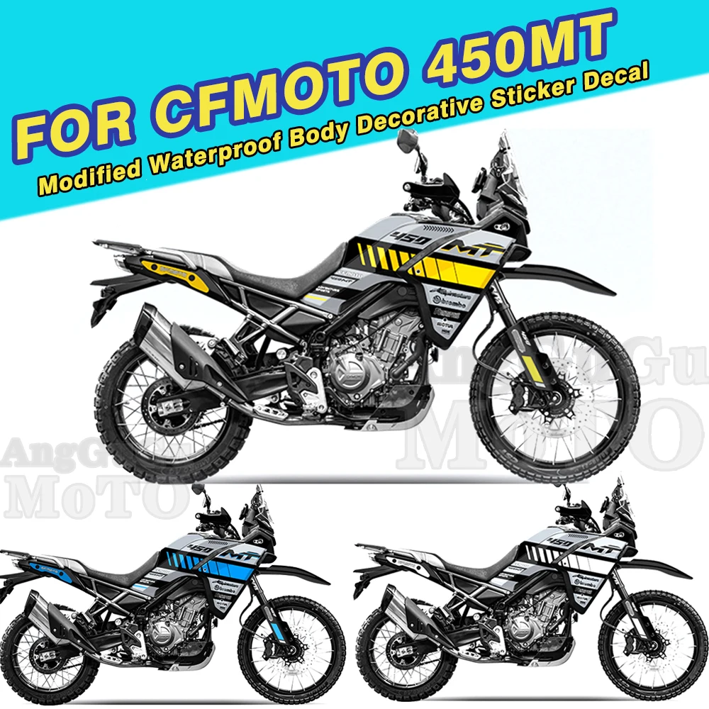 FOR CFMOTO 450MT MT 450 450-MT 2024 Motorcycle Modified Waterproof Body Sticker Decal Decorative Fuel Tank Pad Kit protector
FOR CFMOTO 450MT MT 450 450-MT 2024 Motorcycle Modified Waterproof Body Sticker Decal Decorative Fuel Tank Pad Kit protector