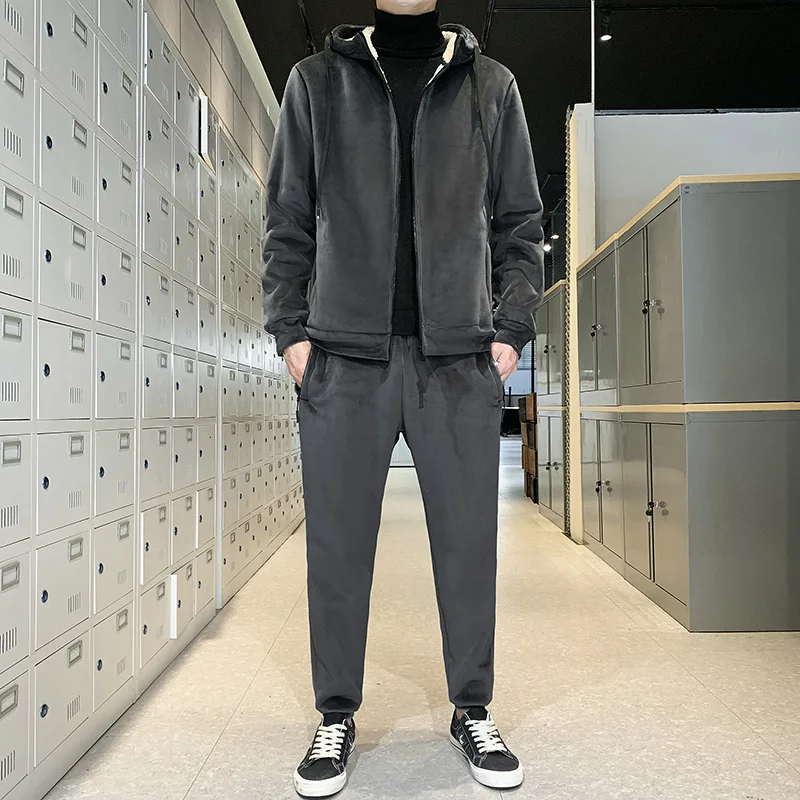Simple Casual Thick Cardigan Hoodie Suit Fit Version of High Thin Quality Fabric Comfortable Skin Breathable Texture Decorative
Simple Casual Thick Cardigan Hoodie Suit Fit Version of High Thin Quality Fabric Comfortable Skin Breathable Texture Decorative