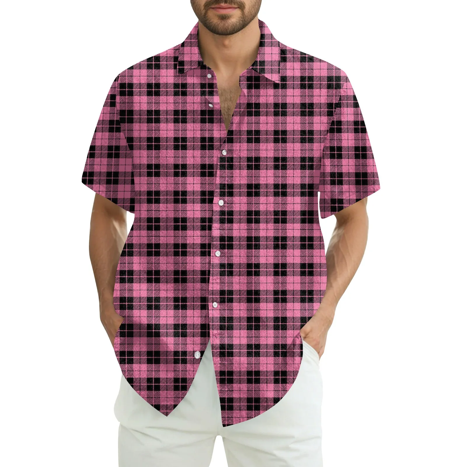 Summer T Shirt Man Printed Men'S Fashion Casual Loose Hawaiian Print Short-Sleeved Shirt Single Breasted Casual Man T-Shirt
Summer T Shirt Man Printed Men'S Fashion Casual Loose Hawaiian Print Short-Sleeved Shirt Single Breasted Casual Man T-Shirt