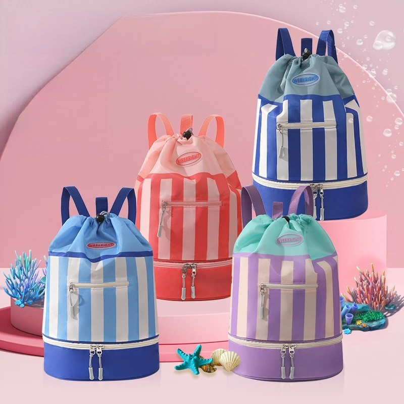 Polyester dry-wet separation large-capacity lightweight hand-carry luggage storage bag for children, waterproof backpack
Polyester dry-wet separation large-capacity lightweight hand-carry luggage storage bag for children, waterproof backpack