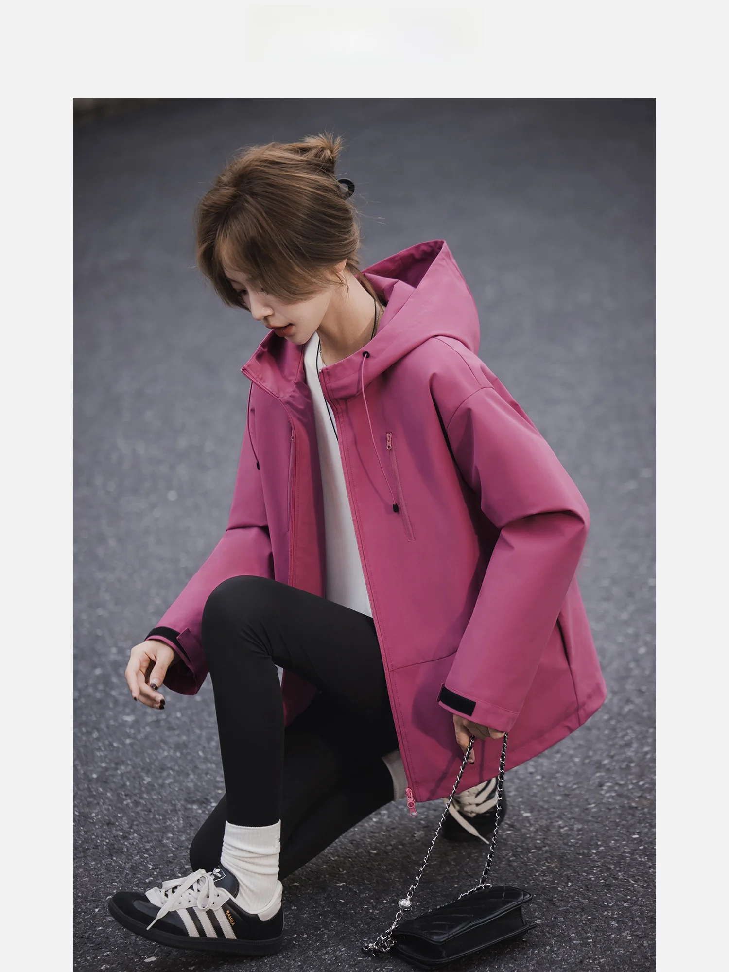 Women's Winter Hooded Ski Parka Cotton Jaet Zipper Closure Long Sve Commute Sle Versatile Loose Fit Top
Women's Winter Hooded Ski Parka Cotton Jaet Zipper Closure Long Sve Commute Sle Versatile Loose Fit Top
