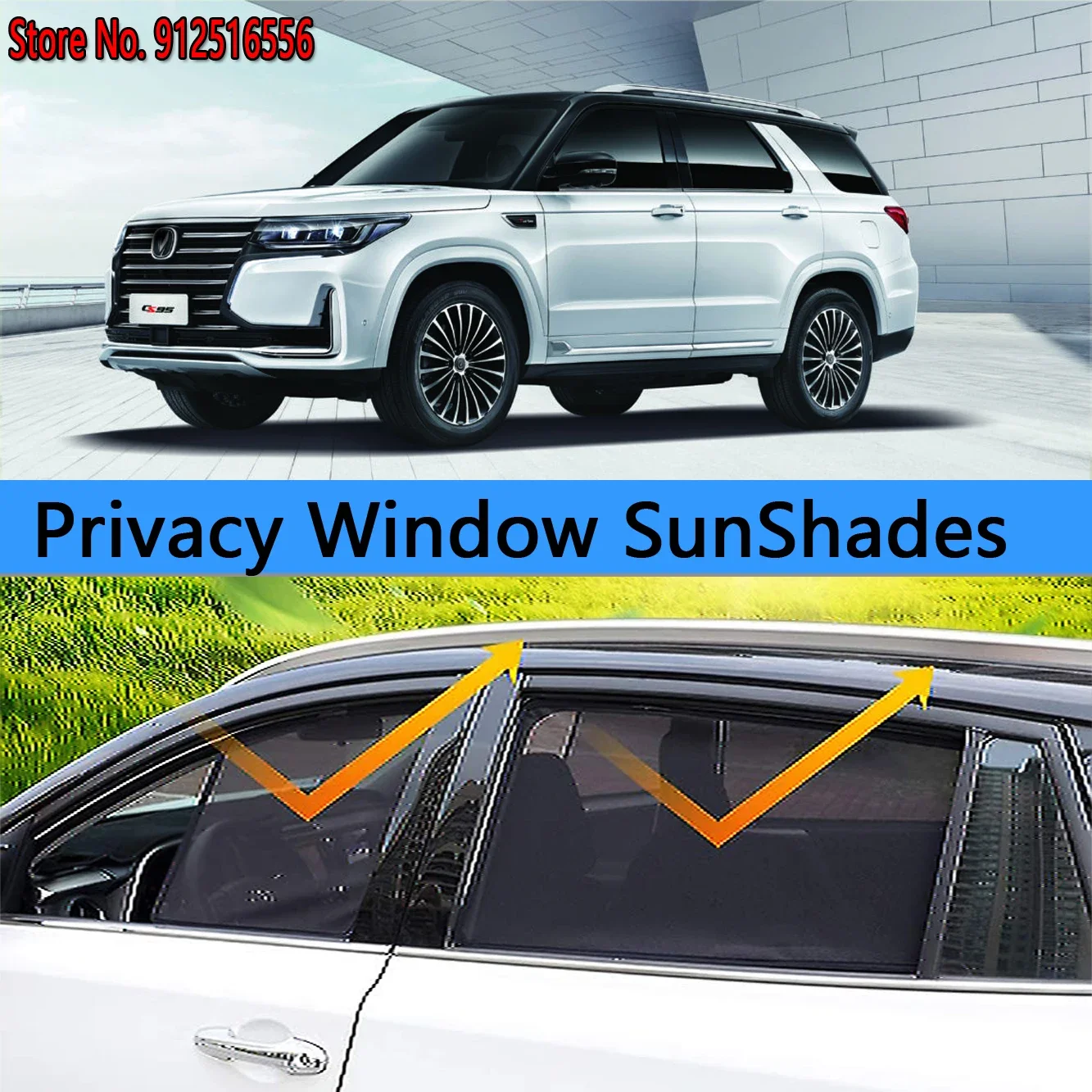 Side Sun Shade Shading Protection Window SunShade Sunshield Accseeories For Changan CS95 2019 - 2024 2021 2022 2023 2020
Side Sun Shade Shading Protection Window SunShade Sunshield Accseeories For Changan CS95 2019 - 2024 2021 2022 2023 2020