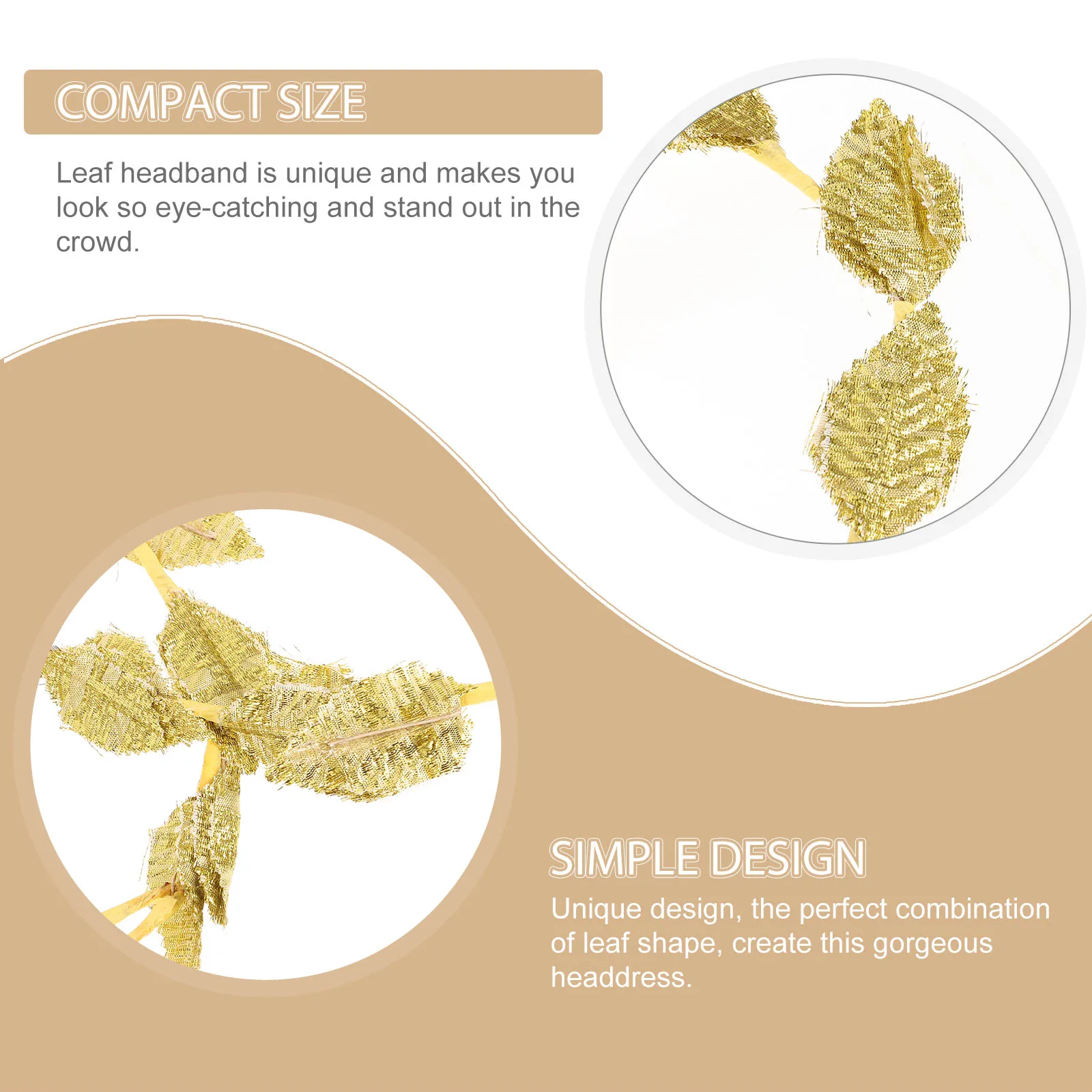 3pcs Golden Garland Headdress Roman Leaf Headband Bride Crown Greek Wreath Headpiece Bridal Flower Accessories Halloween 
3pcs Golden Garland Headdress Roman Leaf Headband Bride Crown Greek Wreath Headpiece Bridal Flower Accessories Halloween
