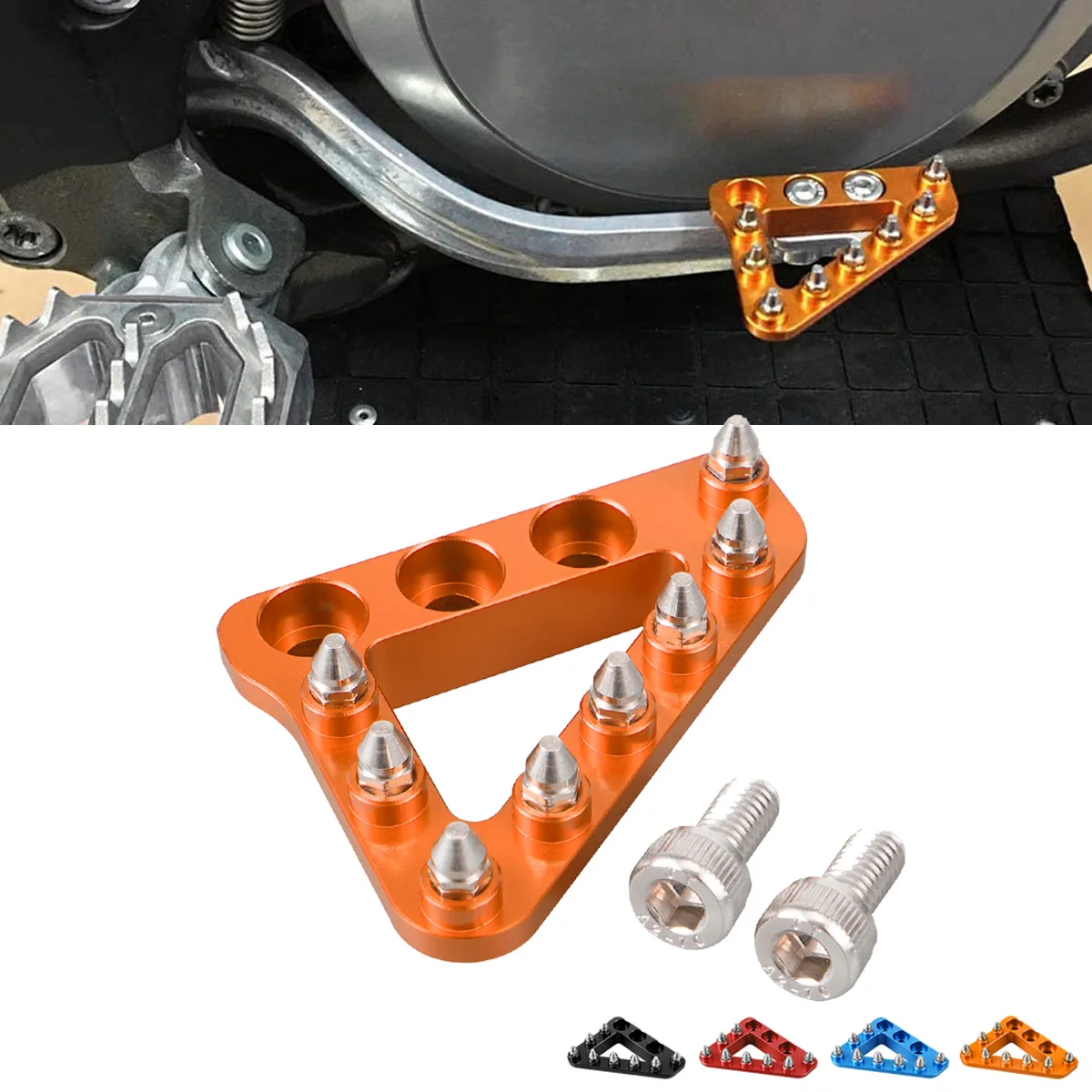 NICECNC For KTM EXC 300 EXC 250 EXCF 350 SX 125 SXF 250 SXF 450 XCW 300 2004-2016 Motocross Wide Rear Brake Pedal Tip Plate
NICECNC For KTM EXC 300 EXC 250 EXCF 350 SX 125 SXF 250 SXF 450 XCW 300 2004-2016 Motocross Wide Rear Brake Pedal Tip Plate