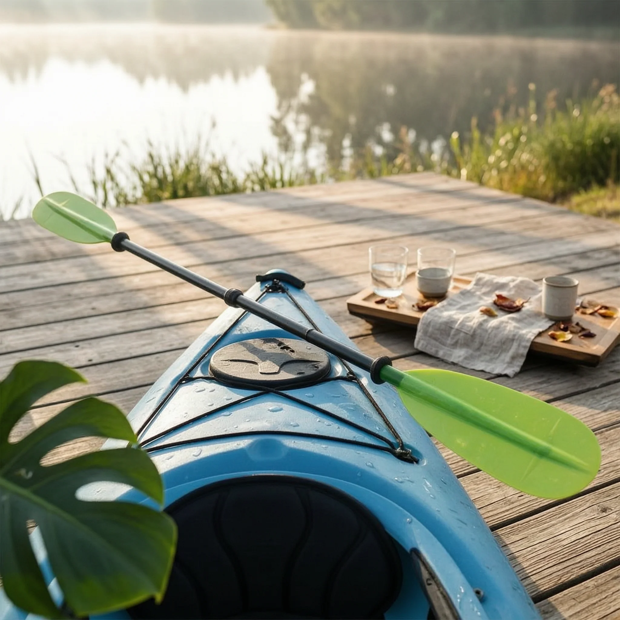 Adjustable Kayak Paddle Lightweight 2-Piece Kayak Paddle Water Sports Gear Secure Lock Corrosion-Resistant for Professionals
Adjustable Kayak Paddle Lightweight 2-Piece Kayak Paddle Water Sports Gear Secure Lock Corrosion-Resistant for Professionals