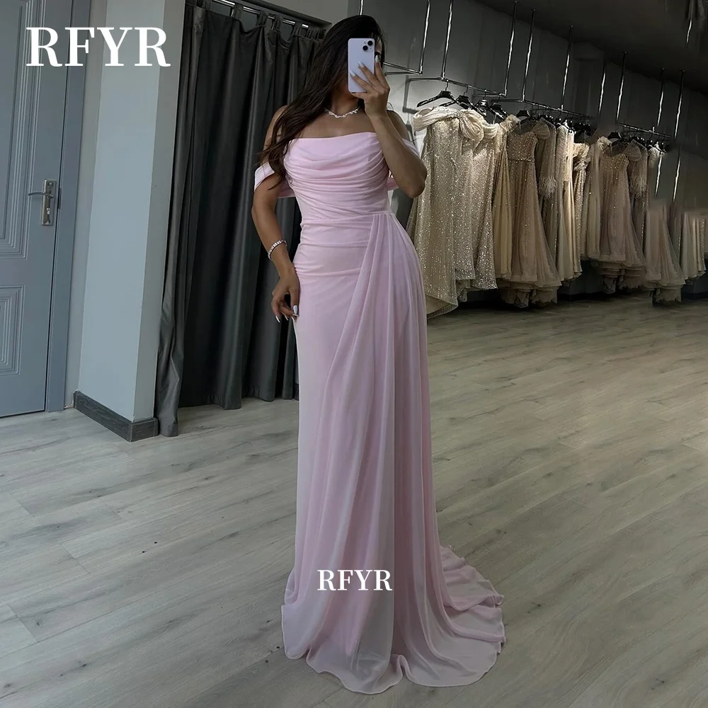 RFYR вечернее платье с открытыми плечами, шифоновое вечернее платье с длинными рукавами, корсет на шнуровке сзади, праздничное платье знаменитостей, Vestidos по индивидуальному заказу
RFYR вечернее платье с открытыми плечами, шифоновое вечернее платье с длинными рукавами, корсет на шнуровке сзади, праздничное платье знаменитостей, Vestidos по индивидуальному заказу