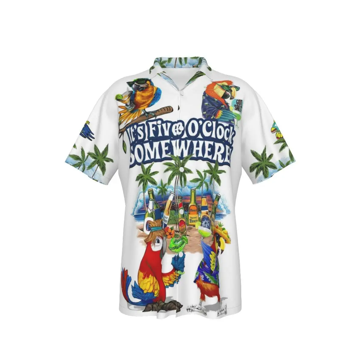 Casual Shirts for Men Color White Parrots Print Beach Short Sleeve Hawaiian Summer Casual Button Up Tops 3D Shirts
Casual Shirts for Men Color White Parrots Print Beach Short Sleeve Hawaiian Summer Casual Button Up Tops 3D Shirts