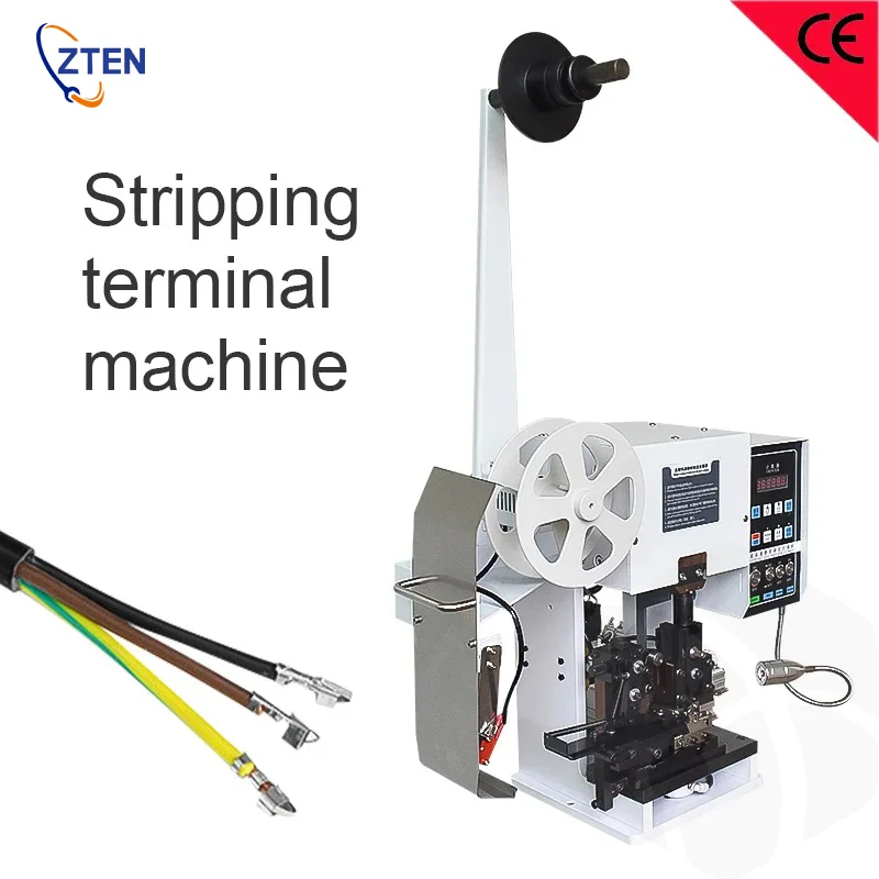 AWG36-AWG20 Cable Terminal Crimping Machine Semi-Automatic High Precision Horizontal Wire Stripping Terminal Integrated Machine
AWG36-AWG20 Cable Terminal Crimping Machine Semi-Automatic High Precision Horizontal Wire Stripping Terminal Integrated Machine