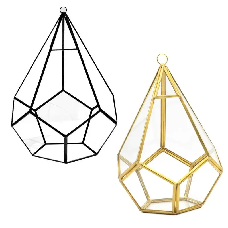 652F Five-sided Rhombus Glass Rack Geometric Succulents Terrarium Suitable for Desktop Decoration Large Clear Moss Planter
652F Five-sided Rhombus Glass Rack Geometric Succulents Terrarium Suitable for Desktop Decoration Large Clear Moss Planter