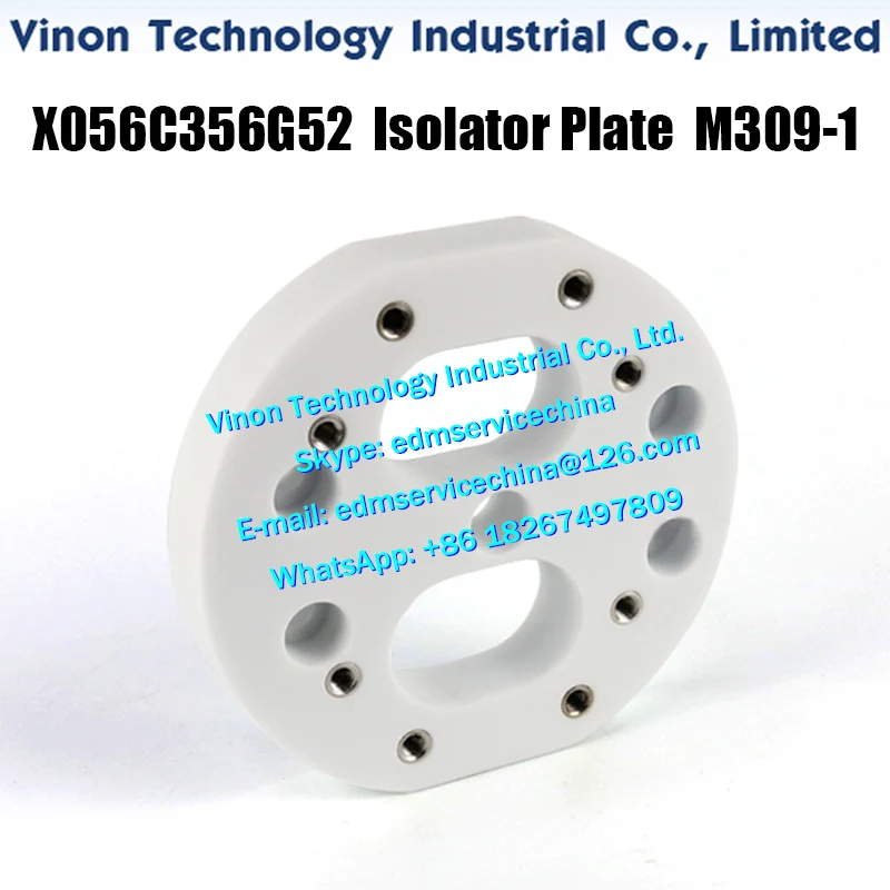 X056C356G52 M309-1 Isolator Plate Lower Ø125x20mm for DWC-FX20,FX30,FA20. X056-C356-G52, DJ48200, DJ482A Insulating Plate Lower
X056C356G52 M309-1 Isolator Plate Lower Ø125x20mm for DWC-FX20,FX30,FA20. X056-C356-G52, DJ48200, DJ482A Insulating Plate Lower