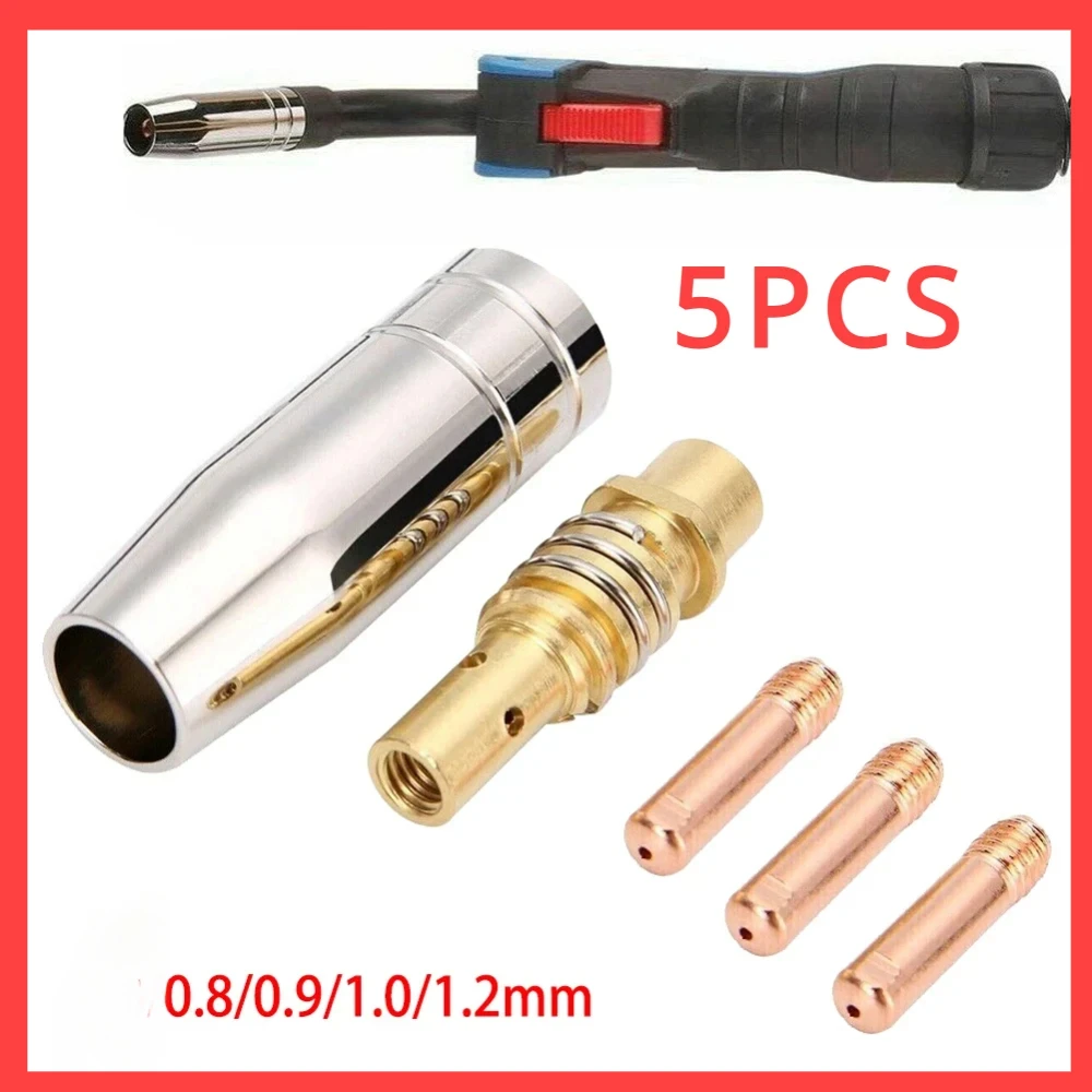 5 PCS Soldering Mig Contact Tip Welder Nozzle Kit 15AK Conductive Nozzles Tips MIG Welding Torch 0.8/0.9/1.0/1.2mm Soldering
5 PCS Soldering Mig Contact Tip Welder Nozzle Kit 15AK Conductive Nozzles Tips MIG Welding Torch 0.8/0.9/1.0/1.2mm Soldering