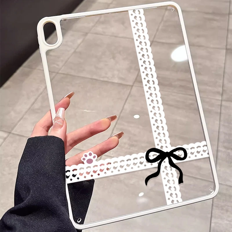 Simple Lace Tablet Case For iPad Pro 11 12.9 13 A16 M2 M4 M3 M5 Shell 8.3 9.7 10.2 5/6/7/8/9/10/11th Mini Air 2 3 4 5 6 7 Cover
Simple Lace Tablet Case For iPad Pro 11 12.9 13 A16 M2 M4 M3 M5 Shell 8.3 9.7 10.2 5/6/7/8/9/10/11th Mini Air 2 3 4 5 6 7 Cover