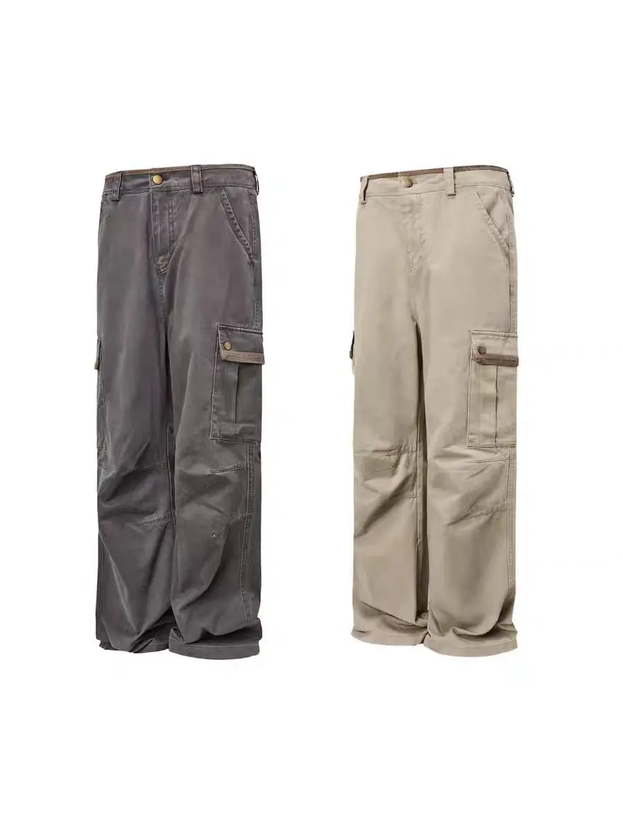 American High Street Vintage Distressed Loose Straight Work Trousers Men's Trendy Wide Leg Casual Cleanfit Long Trousers
American High Street Vintage Distressed Loose Straight Work Trousers Men's Trendy Wide Leg Casual Cleanfit Long Trousers