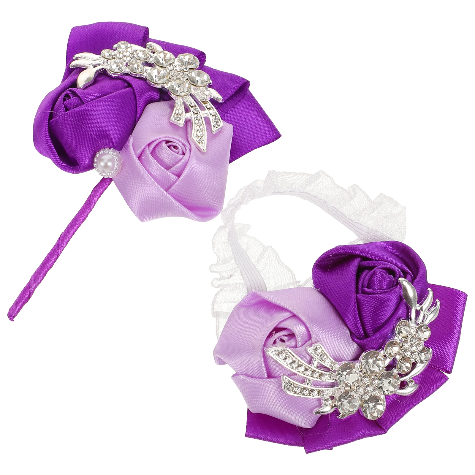 1 set 1 Set Wedding Corsage Set Rhinestone Wrist Flower Boutonniere Bridesmaid Groomsmen Hand Bracelet Artificial Bridal Wrist
1 set 1 Set Wedding Corsage Set Rhinestone Wrist Flower Boutonniere Bridesmaid Groomsmen Hand Bracelet Artificial Bridal Wrist