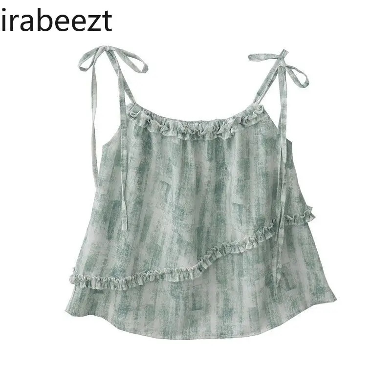 Camiseta Sin Mangas Sexy Para Mujer Summer New Temperament Niche Design Irregular Lacing Loose Thin Green Halter Vest Top
Camiseta Sin Mangas Sexy Para Mujer Summer New Temperament Niche Design Irregular Lacing Loose Thin Green Halter Vest Top