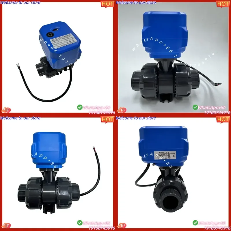 CE Certificate Small Size Space Saving UPVC Mini Motorized Water Valve 50000 Times Cycle
CE Certificate Small Size Space Saving UPVC Mini Motorized Water Valve 50000 Times Cycle