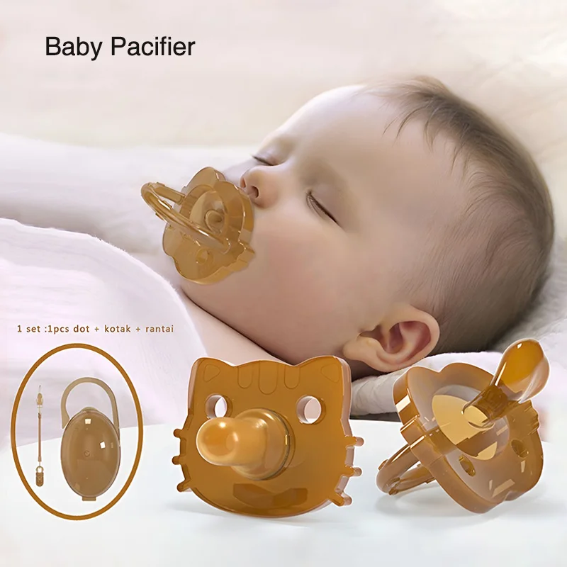 Dr.isla Baby Pacifier For Soothing Nighttime Sleep Flat Soft Breathable Design Baby Reborn Silicone For Baby Accessories Newborn
Dr.isla Baby Pacifier For Soothing Nighttime Sleep Flat Soft Breathable Design Baby Reborn Silicone For Baby Accessories Newborn