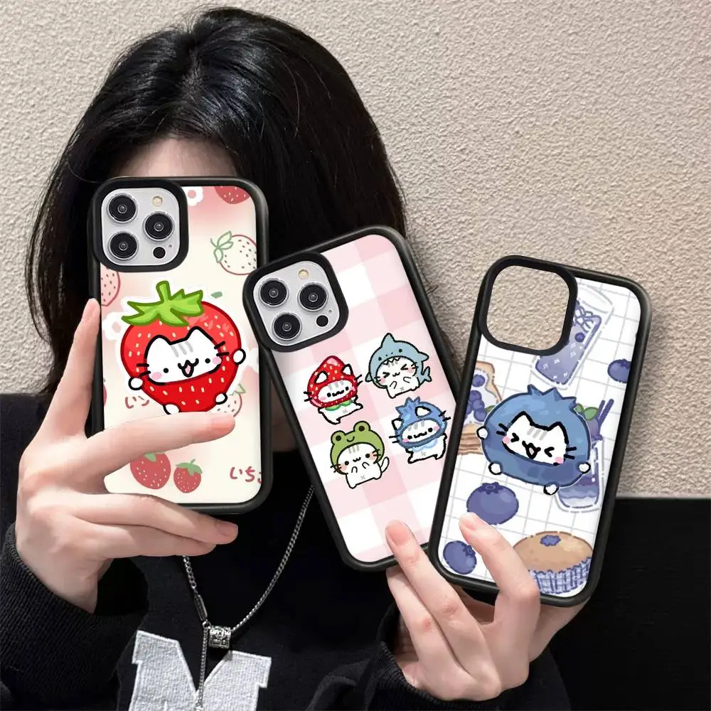 Cat Character Basilleaf Cat Phone Case For IPhone 17 16 Pro Max 11 12 13 14 15 Hard PC+TPU Bracket Back Cover
Cat Character Basilleaf Cat Phone Case For IPhone 17 16 Pro Max 11 12 13 14 15 Hard PC+TPU Bracket Back Cover