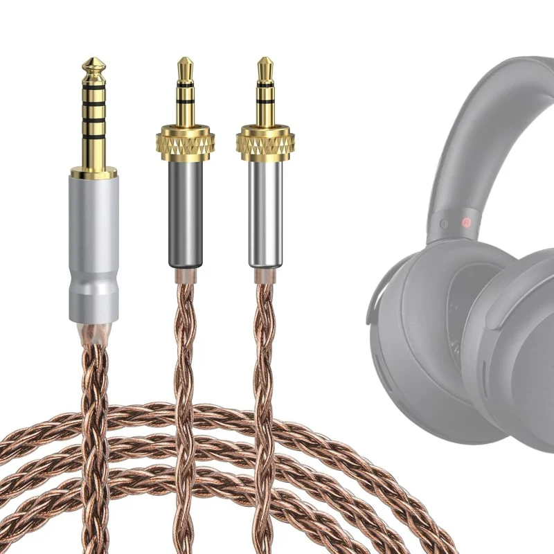 Geekria Apollo Copper Upgrade Audio Cable 4.4mm To Dual 3.5mm Cord With Locking DeviceCompatible With Sony MDR-Z7 MDRZ1R(1.5 M)
Geekria Apollo Copper Upgrade Audio Cable 4.4mm To Dual 3.5mm Cord With Locking DeviceCompatible With Sony MDR-Z7 MDRZ1R(1.5 M)