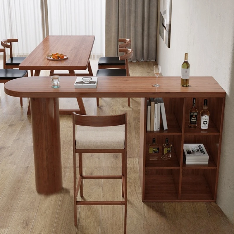 Household solid wood bar table, high partition balcony, narrow table against the wall, creative lattice cabinet, bar table
Household solid wood bar table, high partition balcony, narrow table against the wall, creative lattice cabinet, bar table