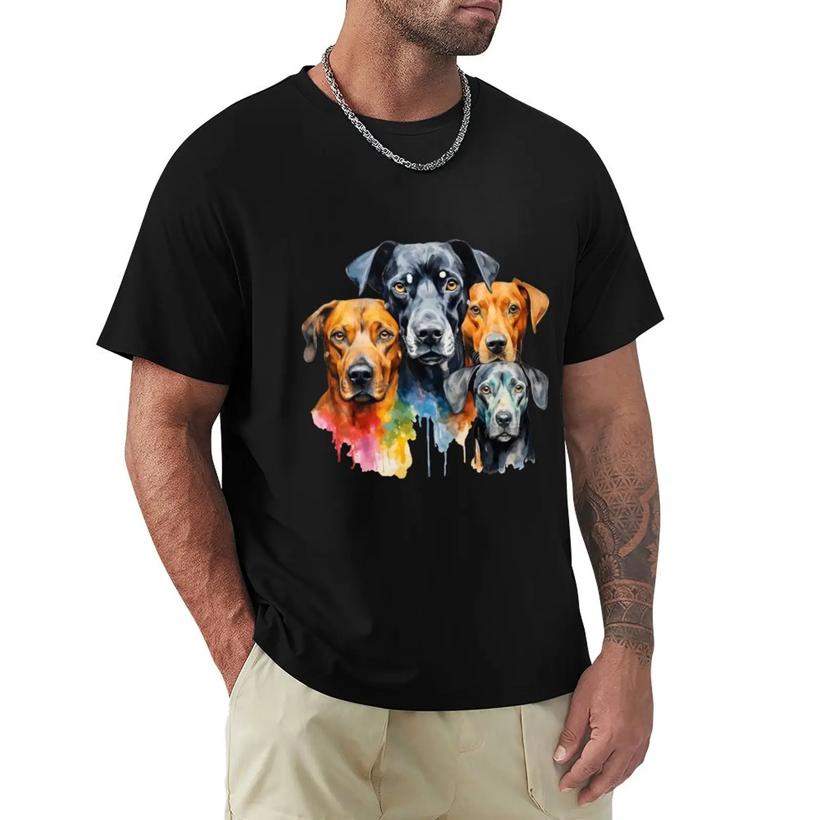 4 dogs T-Shirt anime clothes oversized funnys aesthetic clothes designer t shirt men
4 dogs T-Shirt anime clothes oversized funnys aesthetic clothes designer t shirt men