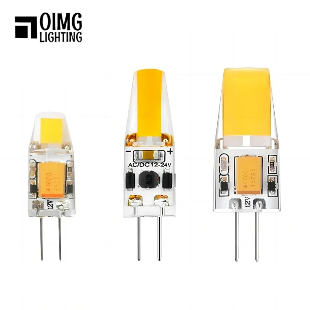 LED Silica Gel Mini G4 Dimmable Bulb AC/DC12V COB Warm Neutral White Light Without Stroboscopic Replacement of 50W Halogen Lamp
LED Silica Gel Mini G4 Dimmable Bulb AC/DC12V COB Warm Neutral White Light Without Stroboscopic Replacement of 50W Halogen Lamp