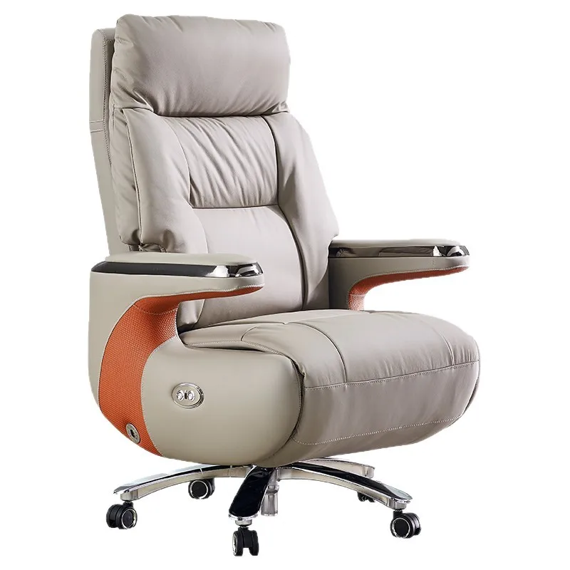 Intelligent massage, electric leather boss chair, light luxury, high-end sense of home office, sedentary and not tired
Intelligent massage, electric leather boss chair, light luxury, high-end sense of home office, sedentary and not tired