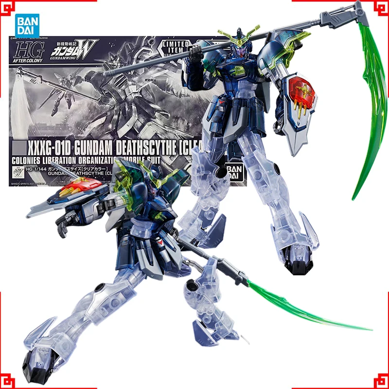 Bandai Gundam Model Kit HG Deathscythe Clear Color Anime Figure Gunpla Building Kit Gundam Action Figures Toys For Boys Gift
Bandai Gundam Model Kit HG Deathscythe Clear Color Anime Figure Gunpla Building Kit Gundam Action Figures Toys For Boys Gift