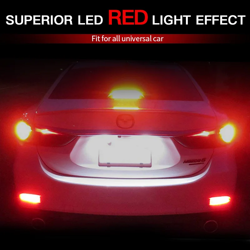 2PCS LED Rear Bumper Brake Lights Canbus For Mazda 2 2003-2007 3 Axela BK5P BKEP 2003-2009 Axela BM 2013- 5 2005-10 6 2013-
2PCS LED Rear Bumper Brake Lights Canbus For Mazda 2 2003-2007 3 Axela BK5P BKEP 2003-2009 Axela BM 2013- 5 2005-10 6 2013-