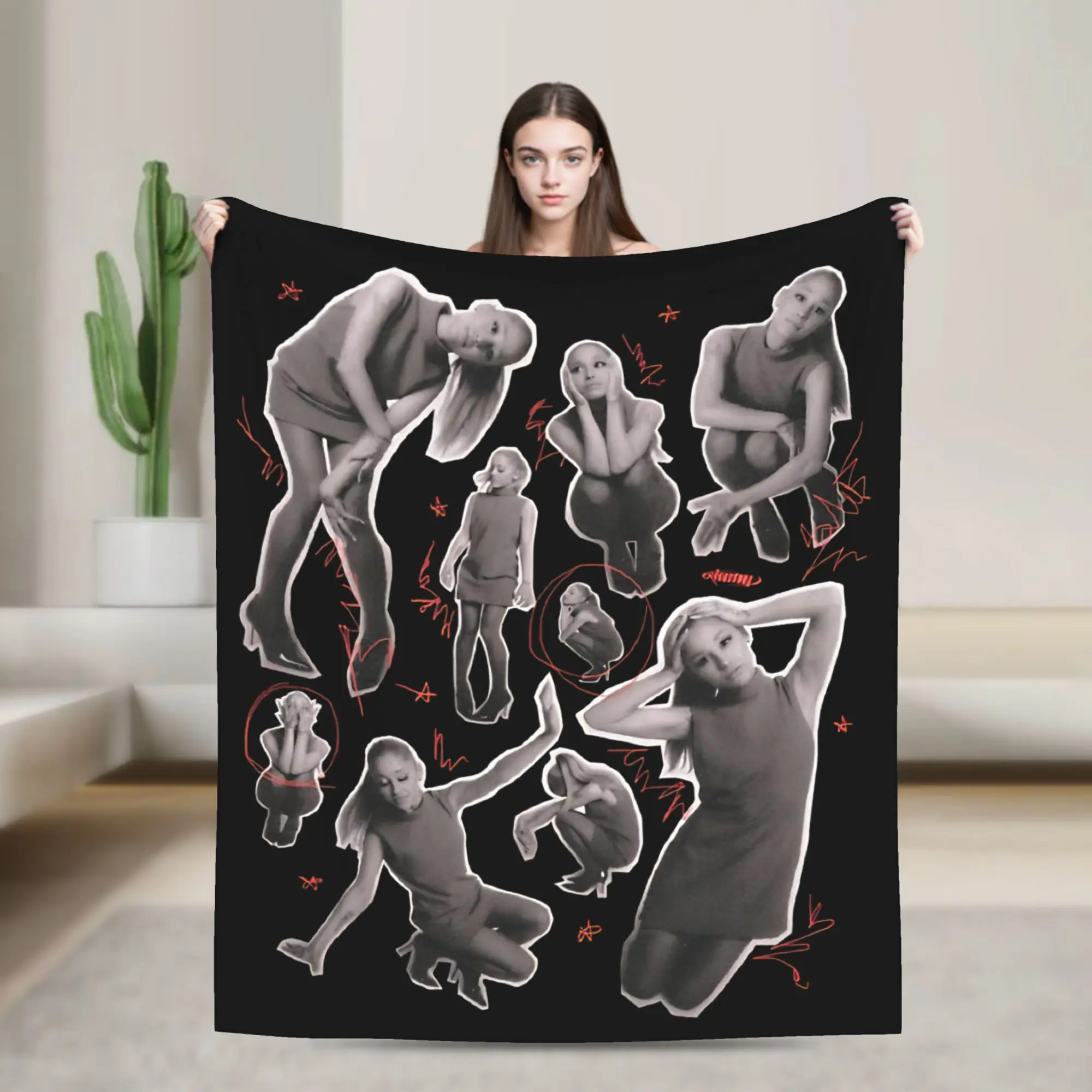 Eternal Sunshine Ariana Grandes Blanket Plush Novelty Breathable Throw Blankets for Bedspread Decoration,
Eternal Sunshine Ariana Grandes Blanket Plush Novelty Breathable Throw Blankets for Bedspread Decoration,