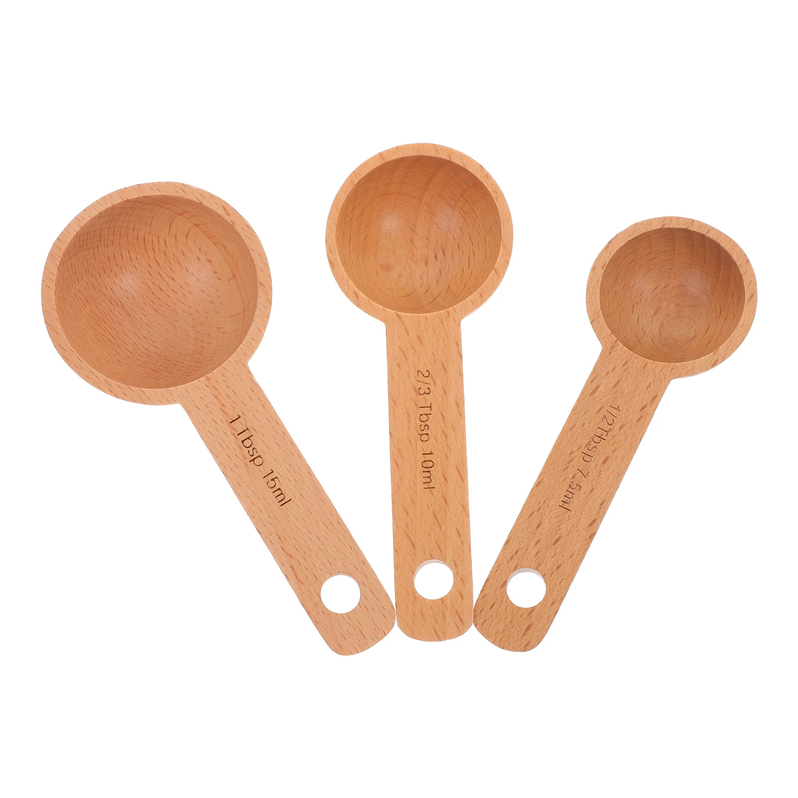 3pcs Measuring Spoon Set 7 5ml 10ml 15ml Small Wooden Coffee Scoops for Jars Tea Spoons Dry Ingredients
3pcs Measuring Spoon Set 7 5ml 10ml 15ml Small Wooden Coffee Scoops for Jars Tea Spoons Dry Ingredients