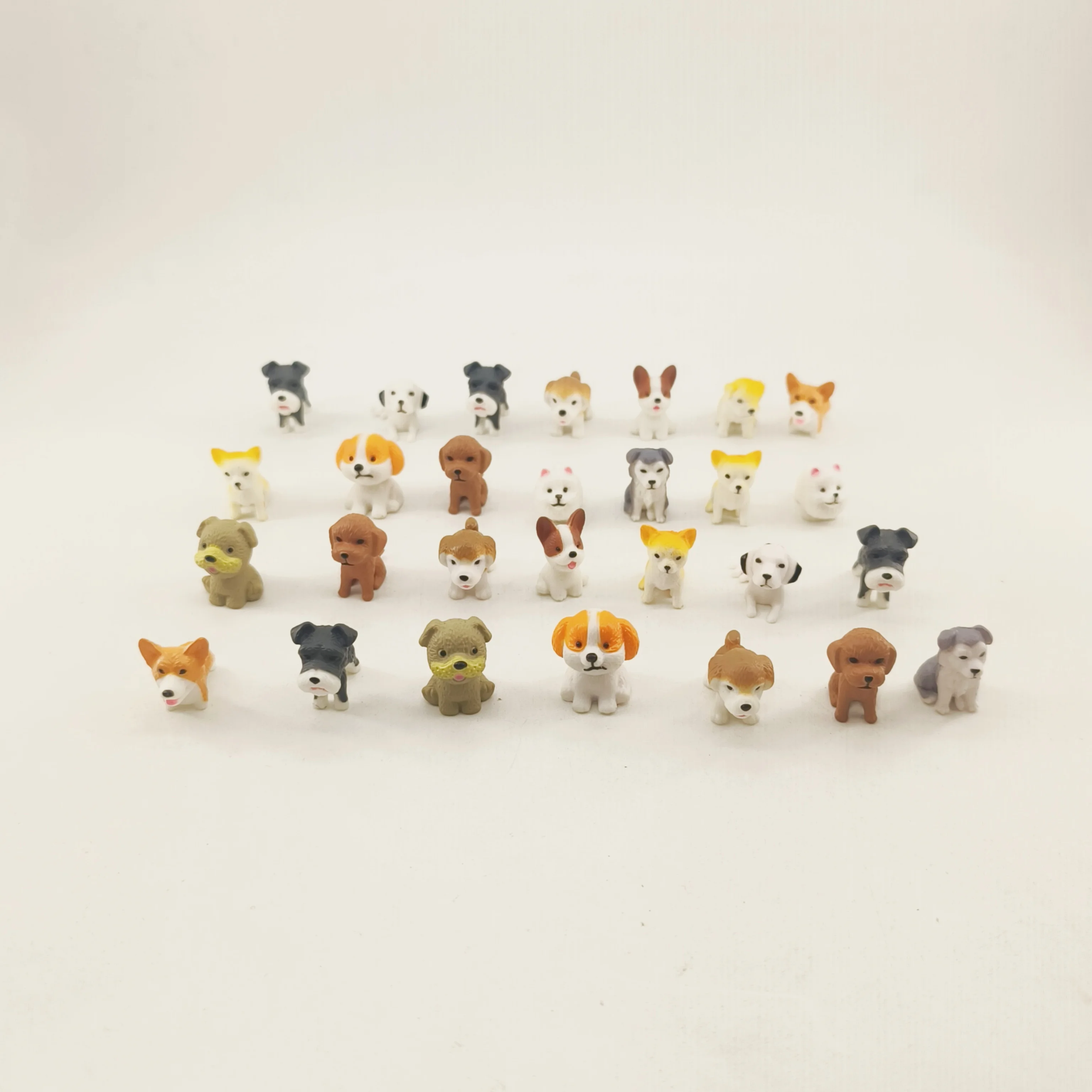Mini Cute Dog Figure Cartoon PVC 2-3cm Miniature Simulation Animal Puppy Figurine Model Kid Toy DIY Desk Car Deco Cake Ornament
Mini Cute Dog Figure Cartoon PVC 2-3cm Miniature Simulation Animal Puppy Figurine Model Kid Toy DIY Desk Car Deco Cake Ornament