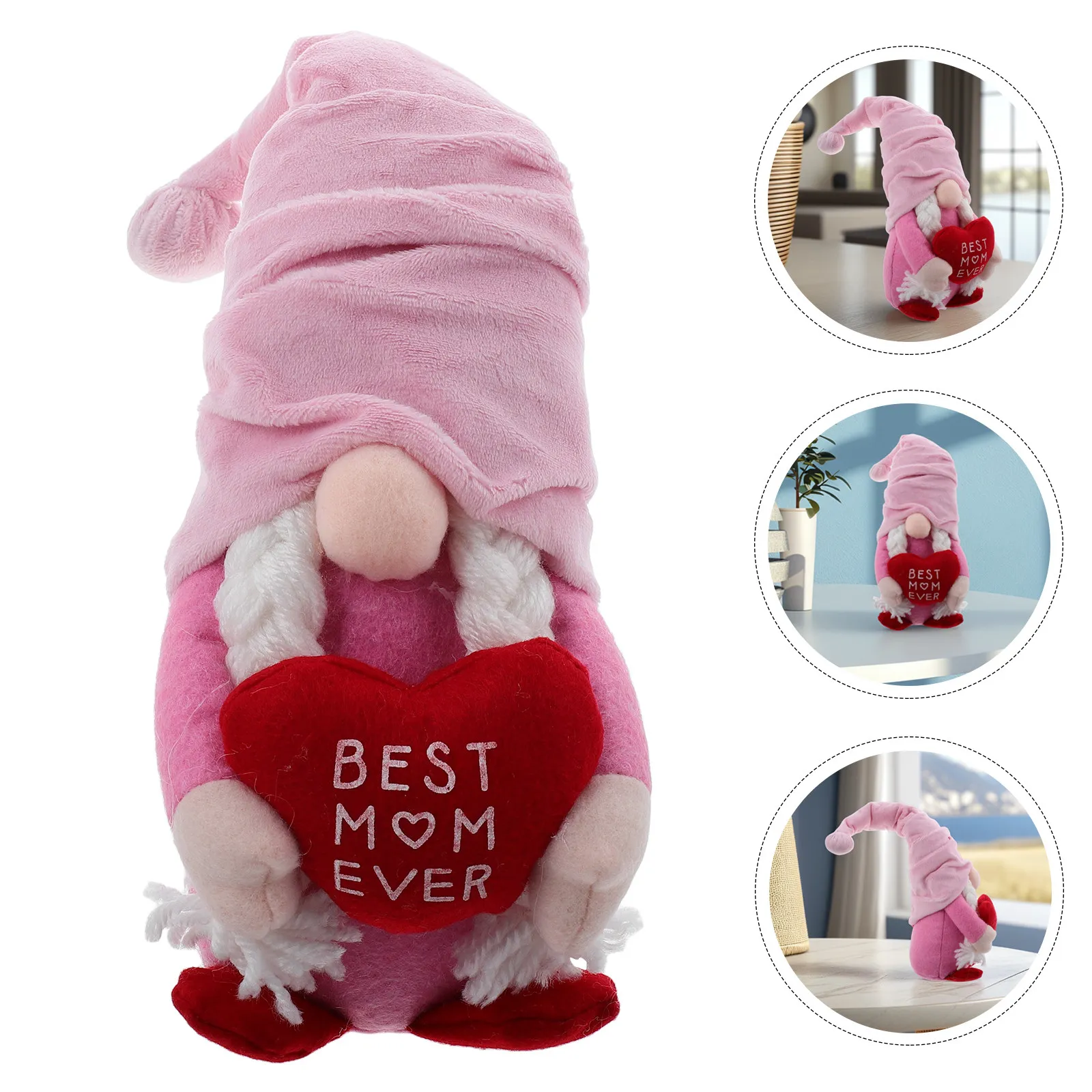 Faceless Mother Gnome Ornaments Tulip Theme Heart Rudolph Valentines Day Mothers Day Spring Home Decorative Tabletop Accent
Faceless Mother Gnome Ornaments Tulip Theme Heart Rudolph Valentines Day Mothers Day Spring Home Decorative Tabletop Accent