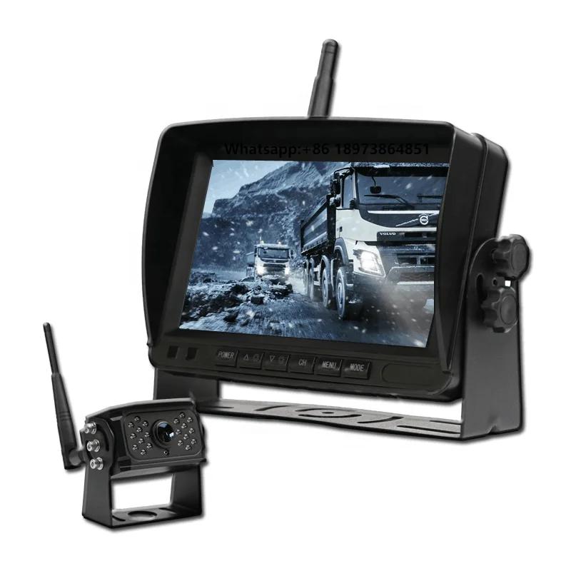 4 Channel IPS Truck Surveillance Cameras Security Monitoring Wireless Rear View
4 Channel IPS Truck Surveillance Cameras Security Monitoring Wireless Rear View