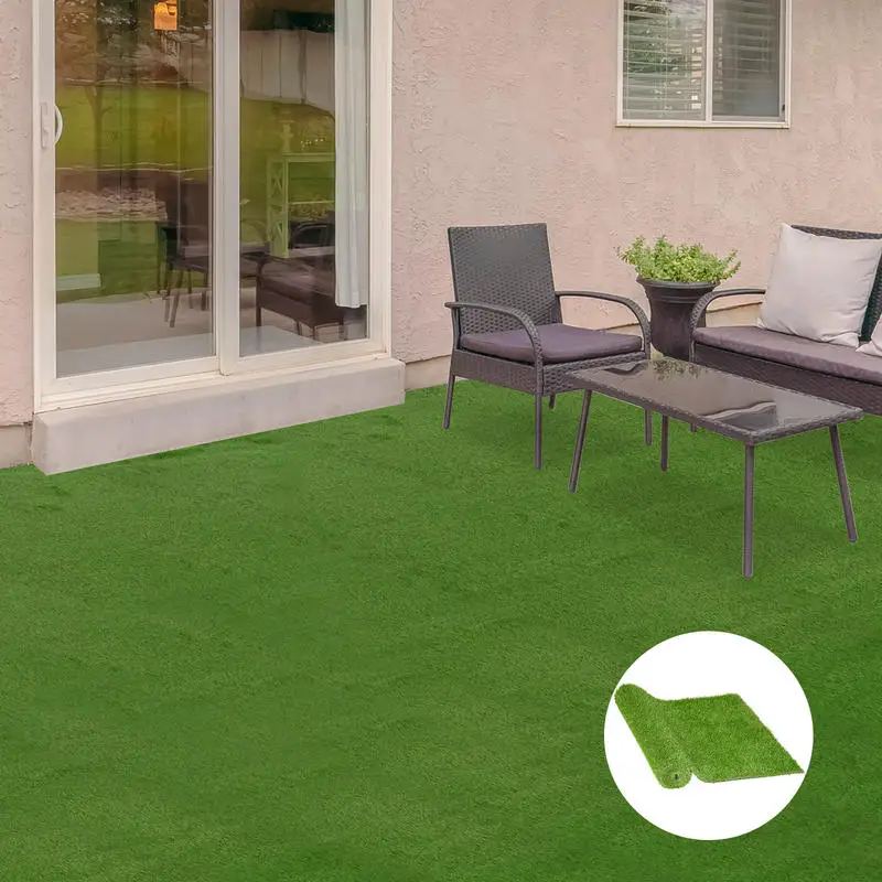 Outsunny 10' x 3' Artificial Turf Grass with Simulated Look & Feel UV Protection, & Drain Holes for Rain, 1.25" Height
Outsunny 10' x 3' Artificial Turf Grass with Simulated Look & Feel UV Protection, & Drain Holes for Rain, 1.25" Height