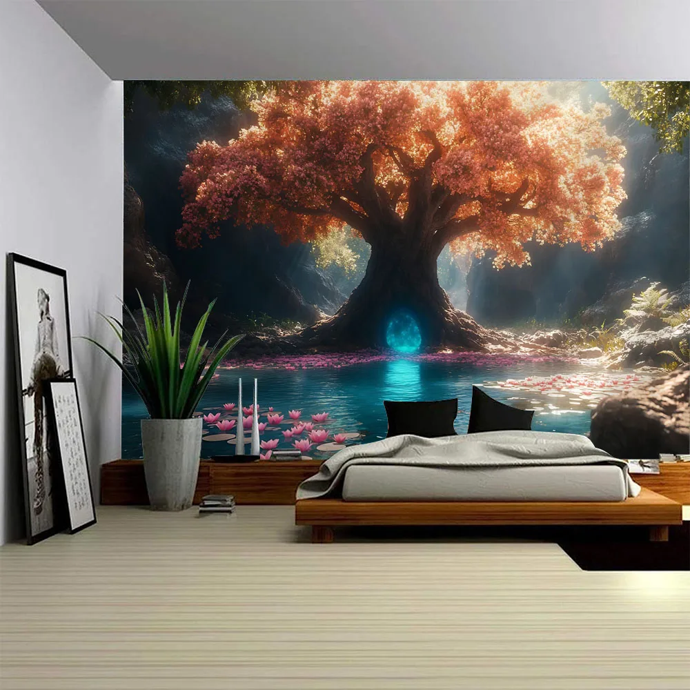Dreamy Starry Sky Life Tree Tapestry Aesthetic Hanging Decoration Hippie Bedroom Independent Room Decoration Background Poster
Dreamy Starry Sky Life Tree Tapestry Aesthetic Hanging Decoration Hippie Bedroom Independent Room Decoration Background Poster