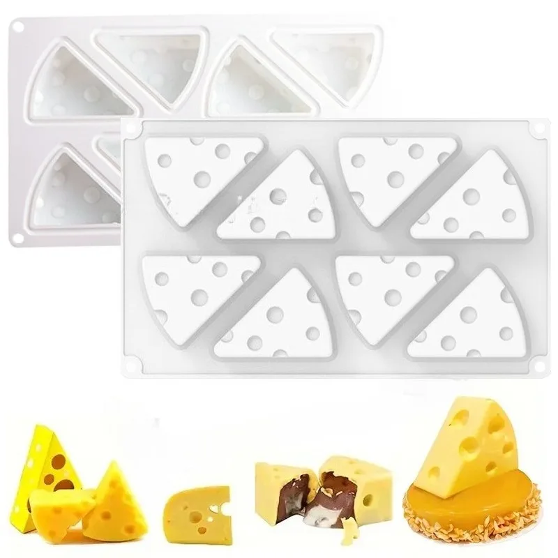 8-Hole Cheesecake Silicone Mold Baking French Dessert Ice Cream Chocolate Mousse Candy Pudding Mold Kitchen Bakeware Supplies
8-Hole Cheesecake Silicone Mold Baking French Dessert Ice Cream Chocolate Mousse Candy Pudding Mold Kitchen Bakeware Supplies