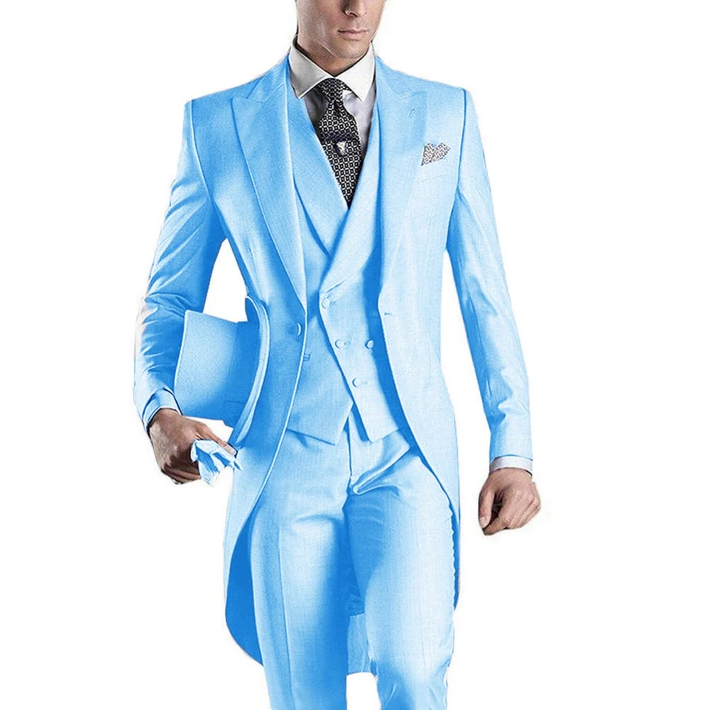 Men's 3pcs Suit Set Jacket + Vest + Pants Fashionable High-Quality Suitable for Weddings Parties and Formal Occasions
Men's 3pcs Suit Set Jacket + Vest + Pants Fashionable High-Quality Suitable for Weddings Parties and Formal Occasions