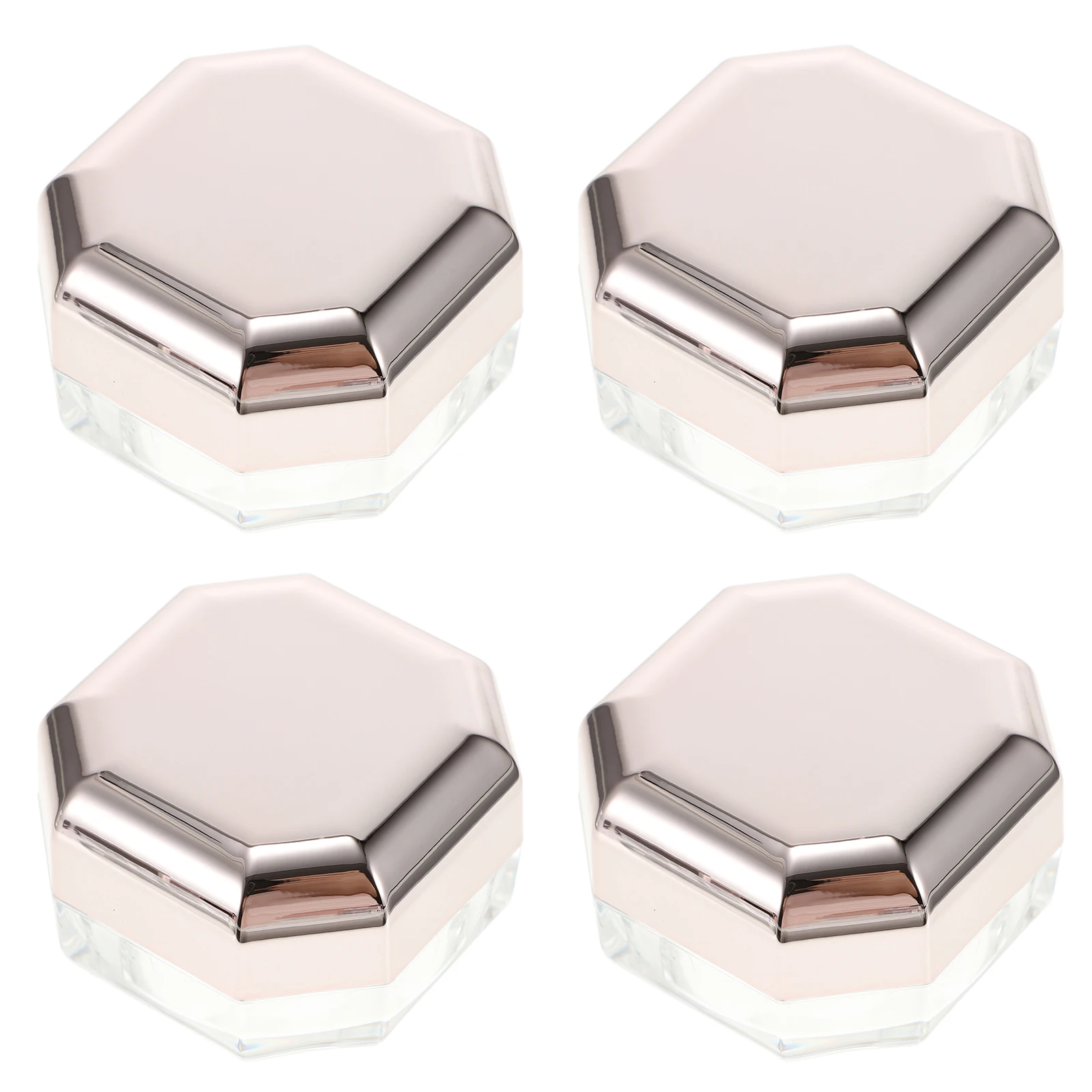 4Pcs Portable Powder Containers Rose Gold Reusable Empty Cases for Makeup Mixing and Art Supplies Compact Travel Friendly Design
4Pcs Portable Powder Containers Rose Gold Reusable Empty Cases for Makeup Mixing and Art Supplies Compact Travel Friendly Design