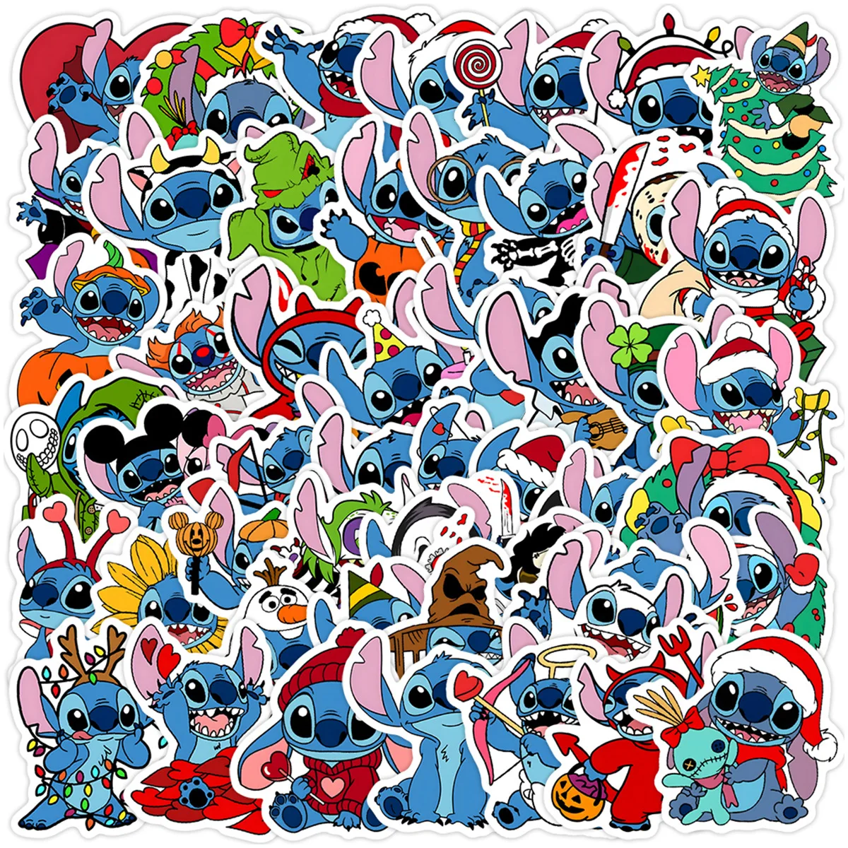10/30/50PCS Disney Cartoon Cute Funny Stitch Graffiti Sticker Waterproof Personality Creative Decal Kids Toy for Phone Case
10/30/50PCS Disney Cartoon Cute Funny Stitch Graffiti Sticker Waterproof Personality Creative Decal Kids Toy for Phone Case
