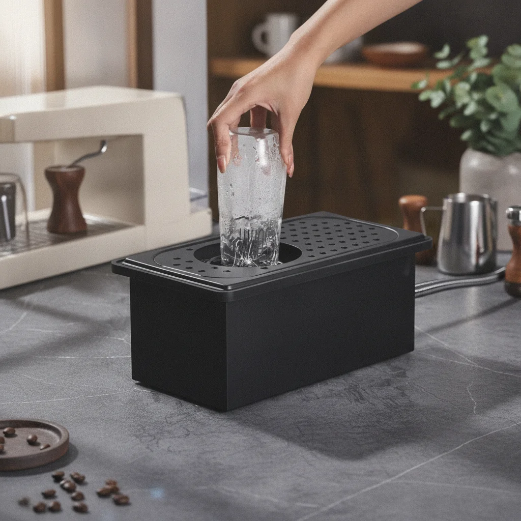 High Pressure Countertop Cup Washer Perforated Black Sink Mounted Glass Rinser Bar Counter Cup Washer
High Pressure Countertop Cup Washer Perforated Black Sink Mounted Glass Rinser Bar Counter Cup Washer