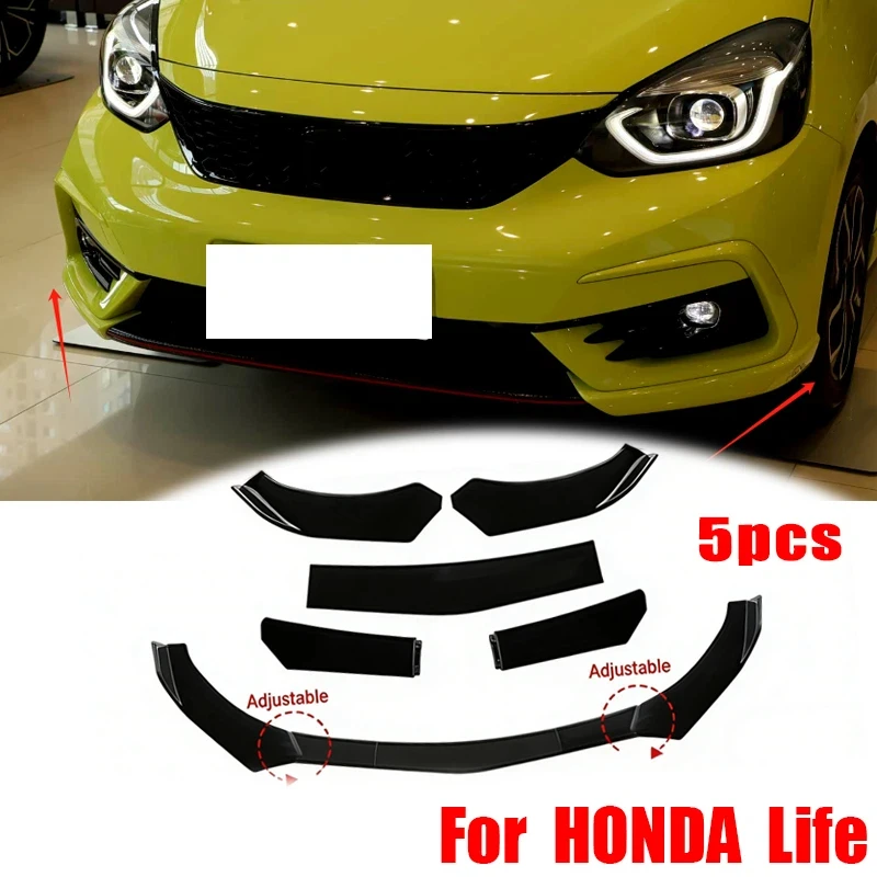 5Pcs ABS Material Universal Car Front Bumper Separator Bumper Lip Body Kit Duck Lip Separator For HONDA Life Car Accessories
5Pcs ABS Material Universal Car Front Bumper Separator Bumper Lip Body Kit Duck Lip Separator For HONDA Life Car Accessories