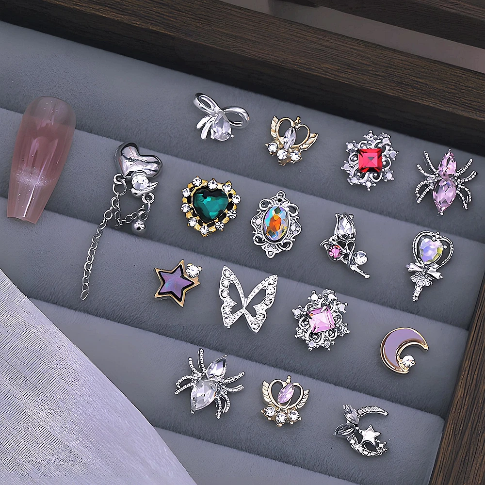 10PC 3D Luxury Alloy Nail Art Rhinestone Charms Jewelry Parts Accessories For Nails Decoration Manicure Design Supplies Material
10PC 3D Luxury Alloy Nail Art Rhinestone Charms Jewelry Parts Accessories For Nails Decoration Manicure Design Supplies Material