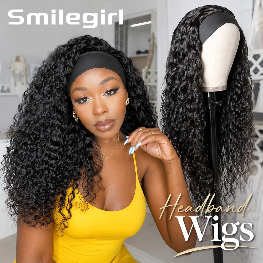 30 38 Inch Glueless Deep Wave Human Hair Hair Headband Wig For Women Curly Wig Full Machine Made Non Lace Glueless Brazilian Remy Hair 200 Density
30 38 Inch Glueless Deep Wave Human Hair Hair Headband Wig For Women Curly Wig Full Machine Made Non Lace Glueless Brazilian Remy Hair 200 Density