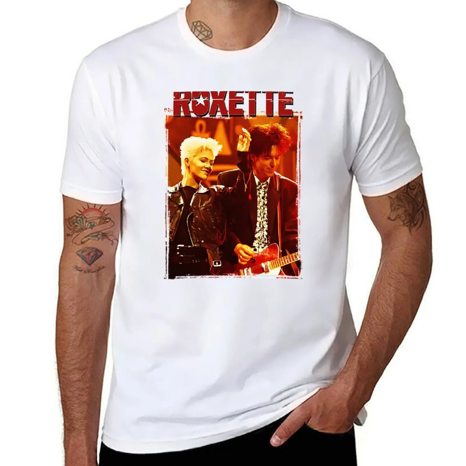Roxette Roxette T-Shirt t shirts for man graphic funny t shirt man plain anime t shirts oversize T-shirt
Roxette Roxette T-Shirt t shirts for man graphic funny t shirt man plain anime t shirts oversize T-shirt