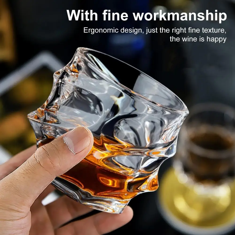 1/2/4Pcs Glass Whiskey Glasses Heavy Thick Bottom Bar Bourbon Glasses Faux Crystal Whisky Twisted Glass Tumblers Drinkware
1/2/4Pcs Glass Whiskey Glasses Heavy Thick Bottom Bar Bourbon Glasses Faux Crystal Whisky Twisted Glass Tumblers Drinkware