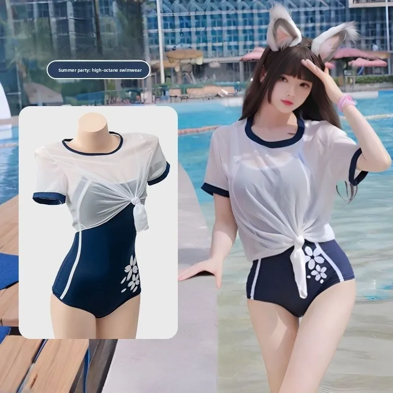 COS Walnut Swimsuit Women's Split Two-piece Set Naraka: Bladepoint Sexy Color Matching High Waist Skinny Short Sleeve Summer
COS Walnut Swimsuit Women's Split Two-piece Set Naraka: Bladepoint Sexy Color Matching High Waist Skinny Short Sleeve Summer