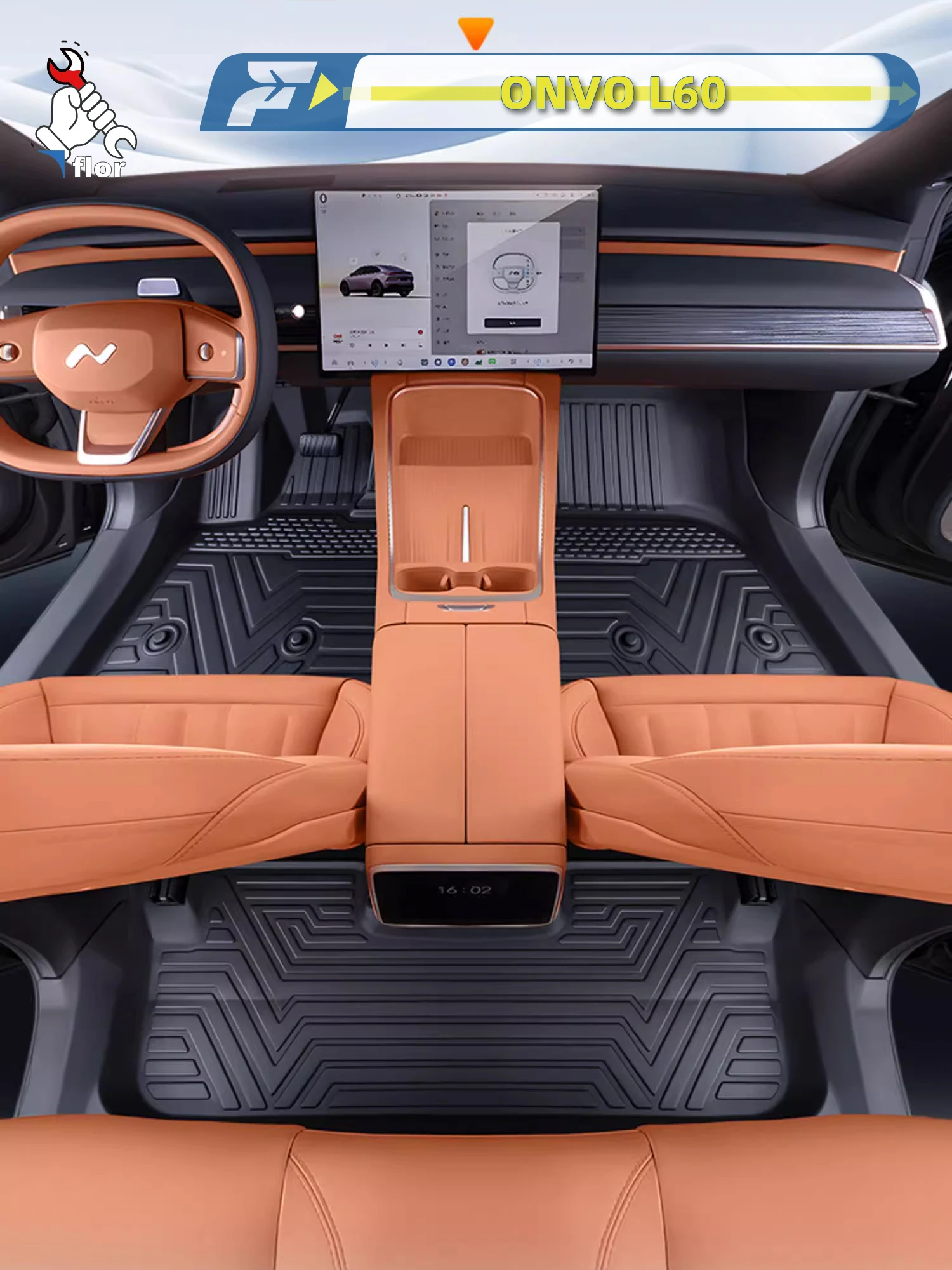 For Left-hand Drive Car Floor Mat ONVO L60 2024 Custom Fit Full Surround Foot Mat Interior Protection Liner Floor Liner
For Left-hand Drive Car Floor Mat ONVO L60 2024 Custom Fit Full Surround Foot Mat Interior Protection Liner Floor Liner