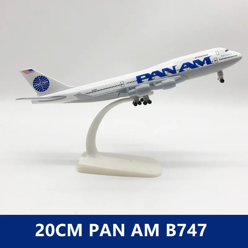 20 см модель литого под давлением сплава металла самолет PAN AM B747 Airlines Airways самолет с базовым шасси коллекция дисплей подарки 
20 см модель литого под давлением сплава металла самолет PAN AM B747 Airlines Airways самолет с базовым шасси коллекция дисплей подарки
