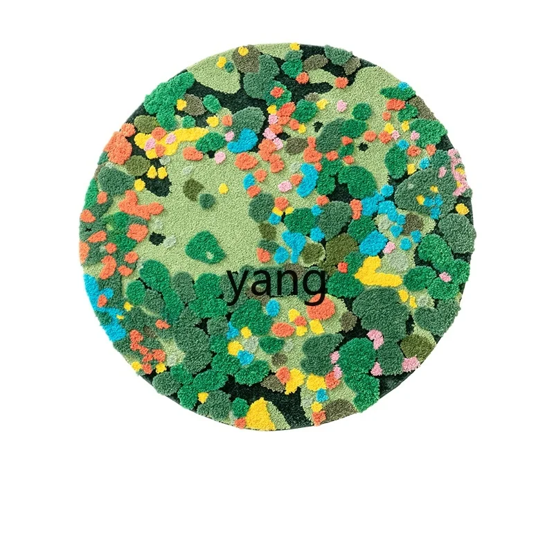LMM round Carpet Bedroom Bedside Blanket Cloakroom Living Room Decorative Floor Mat Thickened
LMM round Carpet Bedroom Bedside Blanket Cloakroom Living Room Decorative Floor Mat Thickened
